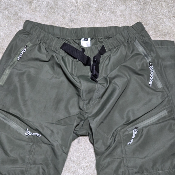 2XL Army Green Cargo Zip Off Pants - Brand New - Picture 3 of 5